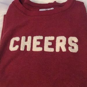 Longsleeve sweatshirt “cheers”